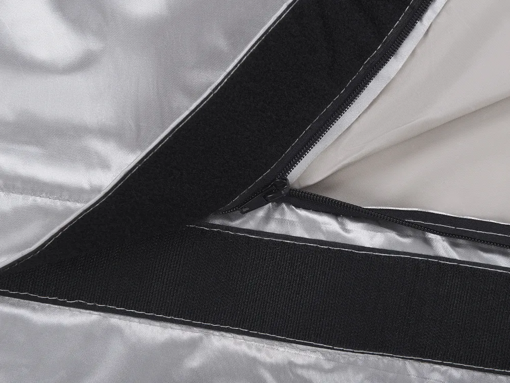 Lastenhuone<Beliani Sakkituoli Nailon Hopea 180 X 230 Cm Fuzzy