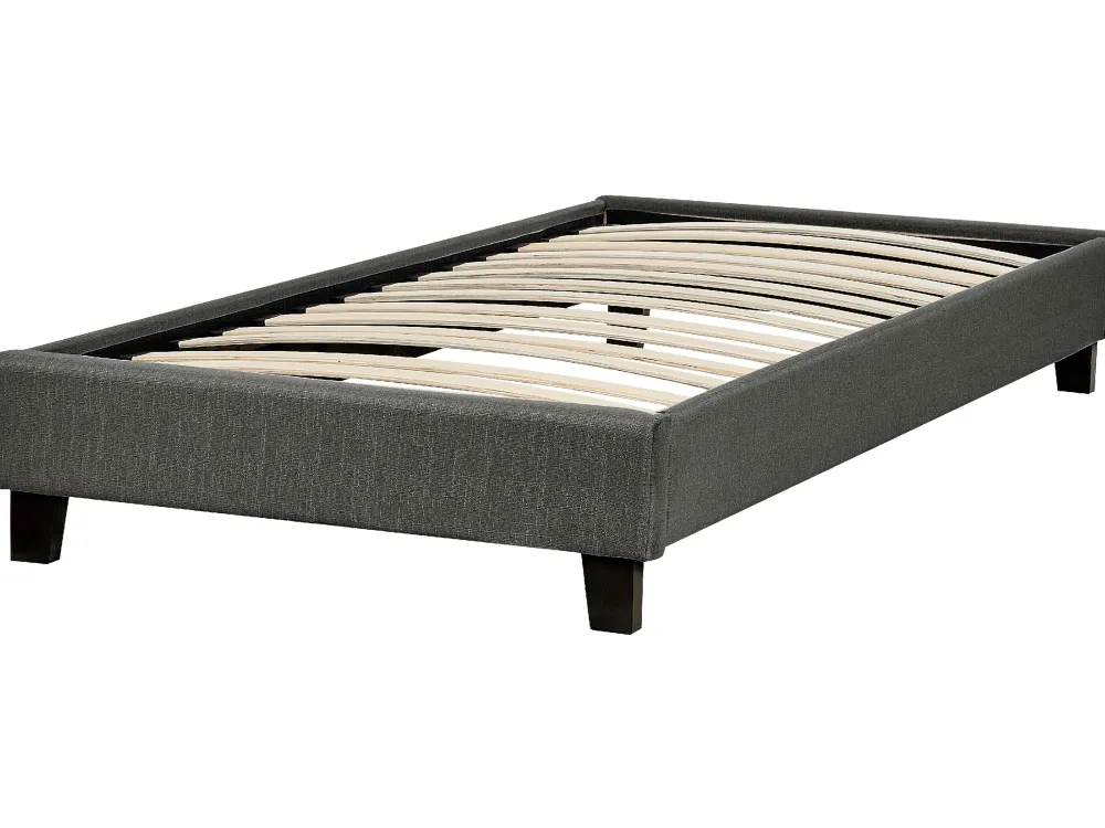 Lastenhuone<Beliani Sanky Kangas Harmaa 90 X 200 Cm Roanne