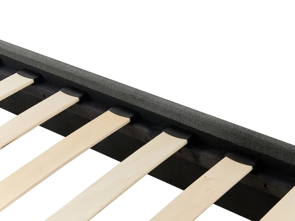 Lastenhuone<Beliani Sanky Kangas Harmaa 90 X 200 Cm Roanne