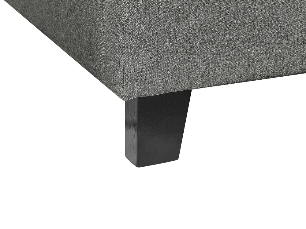 Lastenhuone<Beliani Sanky Kangas Harmaa 90 X 200 Cm Roanne