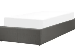 Lastenhuone<Beliani Sanky Kangas Säilytystila Tummanharmaa 90 X 200 Cm Dinan