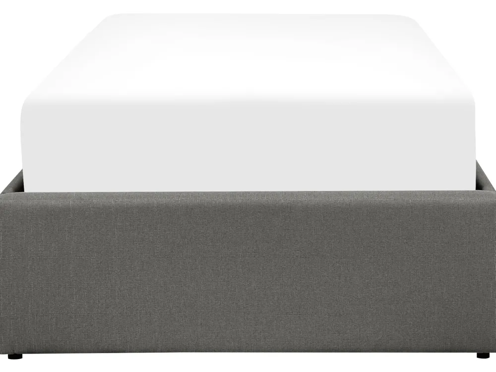 Lastenhuone<Beliani Sanky Kangas Säilytystila Tummanharmaa 90 X 200 Cm Dinan