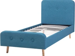 New Beliani Sanky Kangas Tummansininen 90 X 200 Cm Rennes