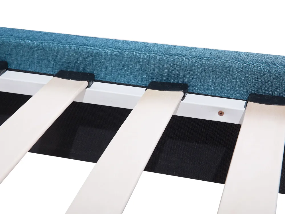 New Beliani Sanky Kangas Tummansininen 90 X 200 Cm Rennes