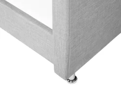 Lastenhuone<Beliani Sanky Kangas Vaaleanharmaa 90 X 200 Cm Metz