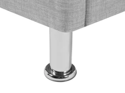 Lastenhuone<Beliani Sanky Kangas Vaaleanharmaa 90 X 200 Cm Metz