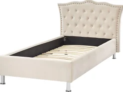 Fashion Beliani Sanky Sametti Beige 90 X 200 Cm Metz