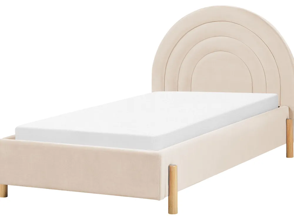 Fashion Beliani Sanky Sametti Beige 90 X 200 Cm Anet