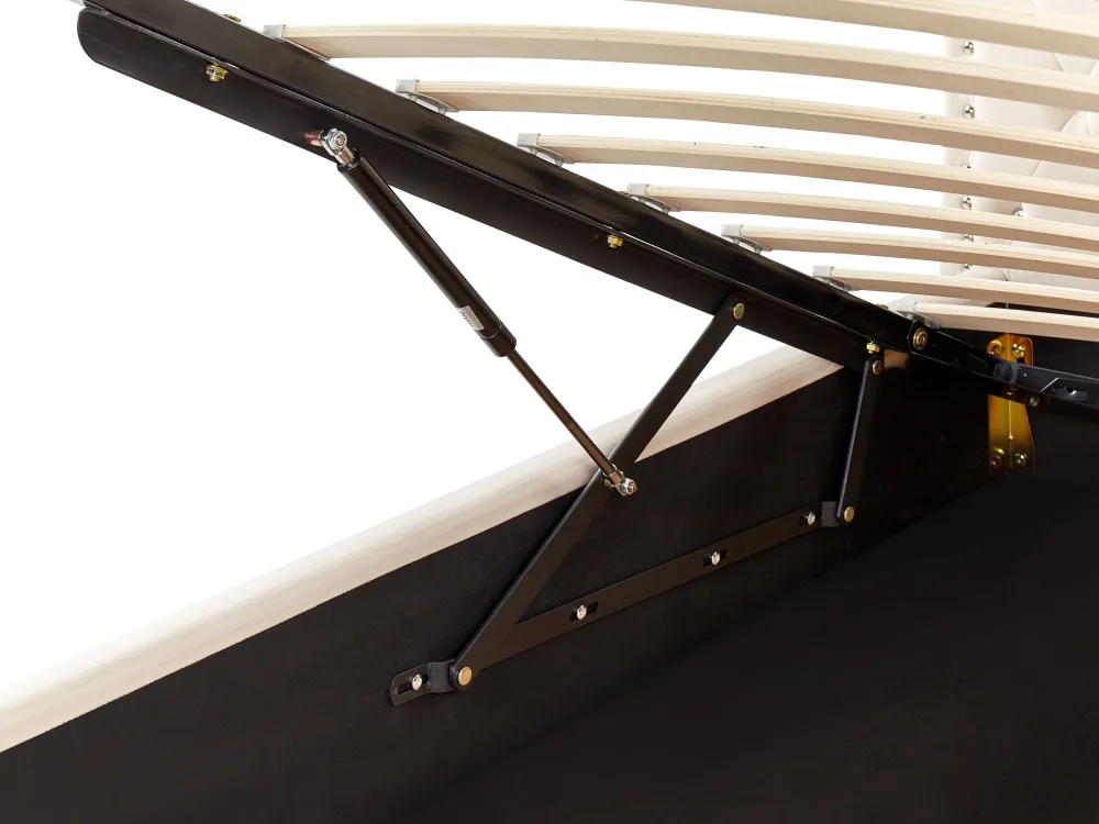 Lastenhuone<Beliani Sanky Sametti Säilytystila Beige 90 X 200 Cm Metz