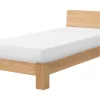 Sängyt<Beliani Sanky Vaalea Puu 90 X 200 Cm Royan