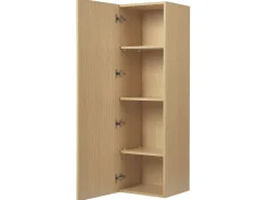 Hot Beliani Seinakaappi 4 Hyllya Vaalea Puu Mataro