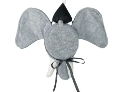 Lastenhuone<Beliani Seinakoriste Elefantti Harmaa 36 X 36 Cm Badou