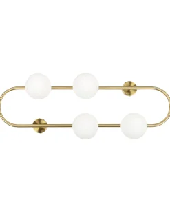 Clearance Beliani Seinavalaisin 4 Polttimoa Rauta Kulta Yango