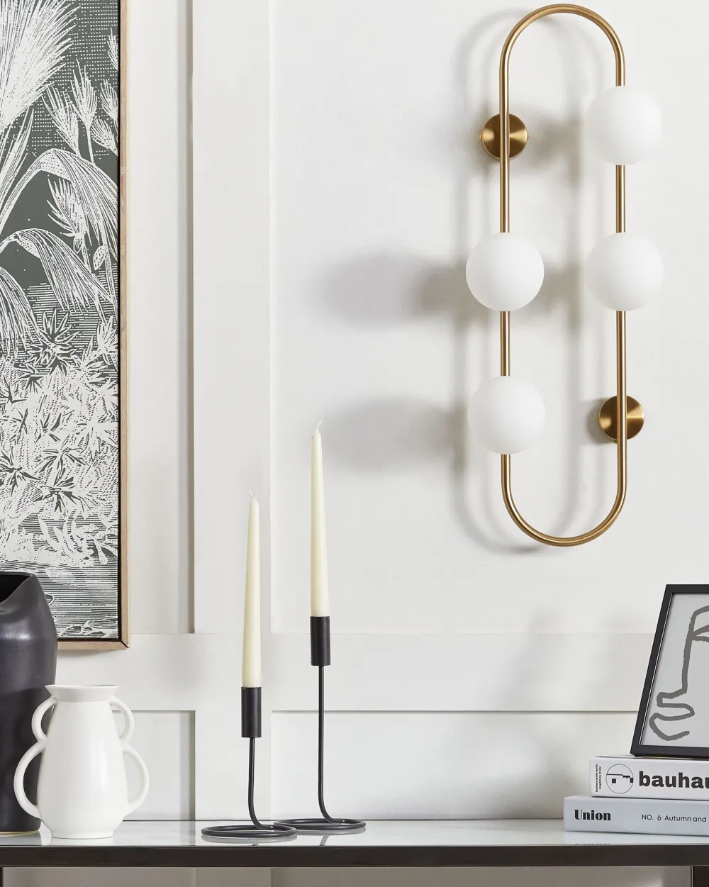 Clearance Beliani Seinavalaisin 4 Polttimoa Rauta Kulta Yango