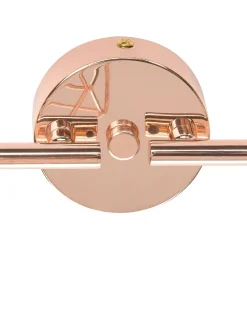 Valaisimet<Beliani Seinavalaisin 4 Polttimoa Metalli Kupari Chenab