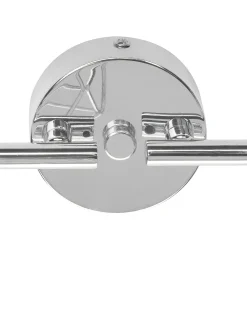 Valaisimet<Beliani Seinavalaisin 4 Polttimoa Metalli Hopea Erma