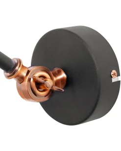 Valaisimet<Beliani Seinavalaisin Metalli Grafiitinharmaa 2 Kpl Mississippi