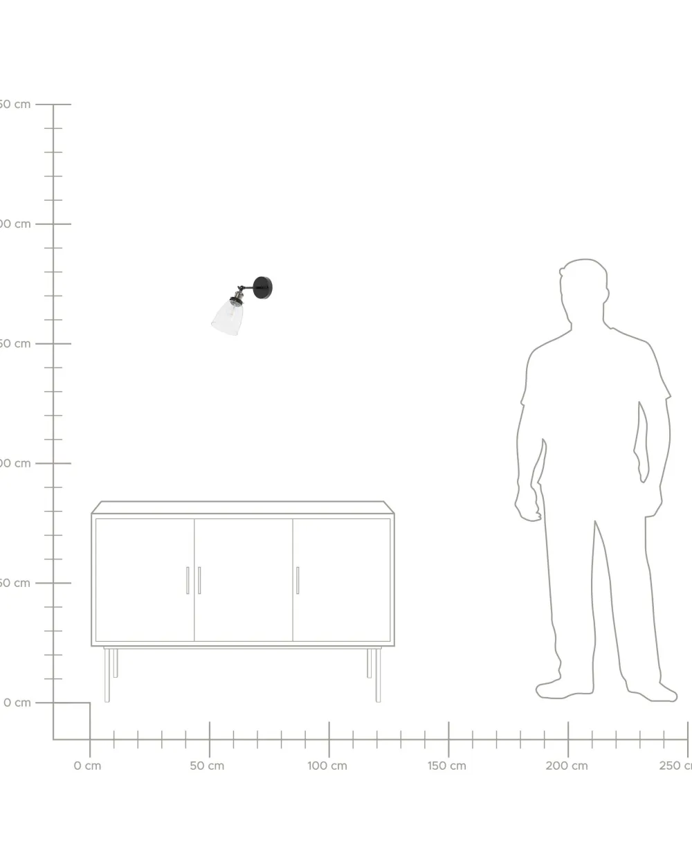Clearance Beliani Seinavalaisin Metalli Kirkas/Musta 2 Kpl Lovat