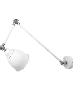 Valaisimet<Beliani Seinavalaisin Metalli Korkea Valkoinen Mississippi