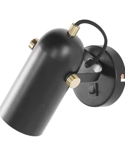 Shop Beliani Seinavalaisin Metalli Musta Tyria