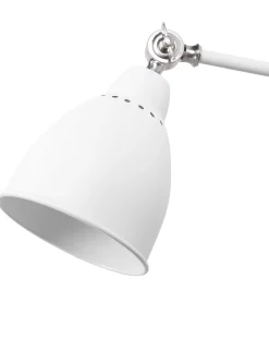 Valaisimet<Beliani Seinavalaisin Metalli Valkoinen 2 Kpl Mississippi