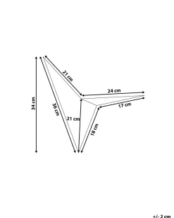 Valaisimet<Beliani Seinavalaisin Metalli Valkoinen Briance