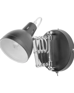 Valaisimet<Beliani Seinavalaisin Teras Musta 2 Kpl Harrington