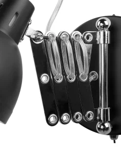 Valaisimet<Beliani Seinavalaisin Teras Musta Harrington