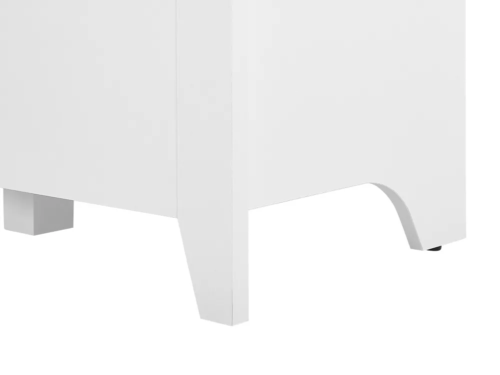 Store Beliani Senkki 3 Laatikkoa 2 Ovea Valkoinen Stamford