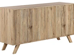 Säilytys<Beliani Senkki 3 Laatikkoa 2 Ovea Vaalea Puu/Valkoinen Forester