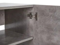 Säilytys<Beliani Senkki 3 Laatikkoa Kaappi Vaaleanharmaa/Vaalea Puu Arietta