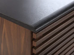 Online Beliani Senkki 2 Liukuovea 4 Hyllya Tumma Puu Perth