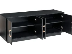 Online Beliani Senkki 4 Ovea 4 Hyllya Musta Oxnard