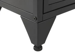 New Beliani Senkki 4 Ovea 3 Hyllya Musta/Tumma Puu Vince