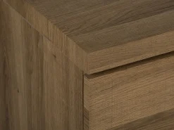 Säilytys<Beliani Senkki 2 Ovea 4 Hyllya Tumma Puu Timber