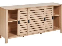 Säilytys<Beliani Senkki 3 Ovea 6 Hyllya Vaalea Puu Randa