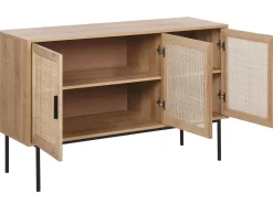 Säilytys<Beliani Senkki 3 Ovea 4 Hyllya Vaalea Puu Pasco