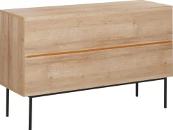 Säilytys<Beliani Senkki 3 Ovea 4 Hyllya Vaalea Puu Pasco