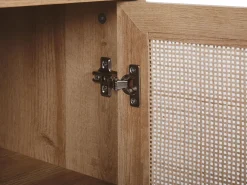 Säilytys<Beliani Senkki 3 Ovea 4 Hyllya Vaalea Puu Pasco