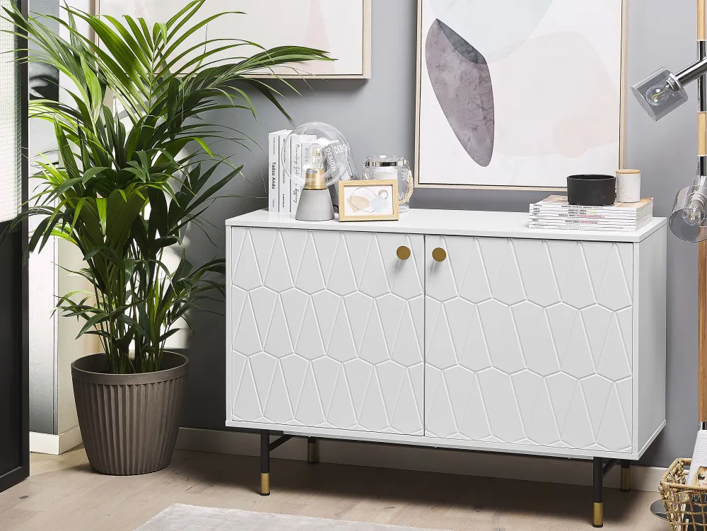 Best Beliani Senkki 2 Ovea 4 Hyllya Valkoinen Adante