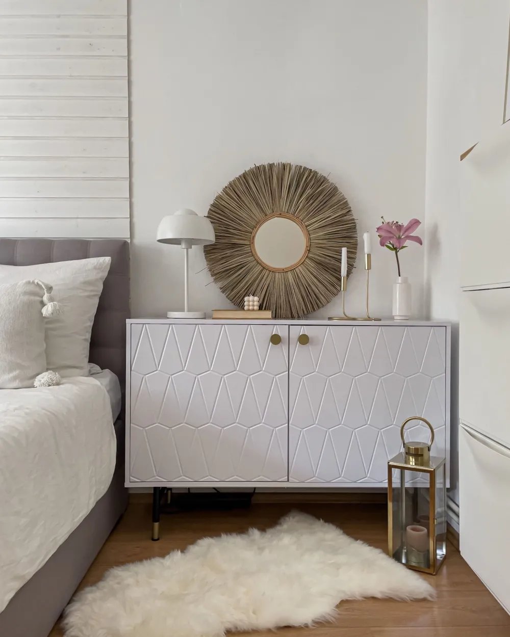 Best Beliani Senkki 2 Ovea 4 Hyllya Valkoinen Adante