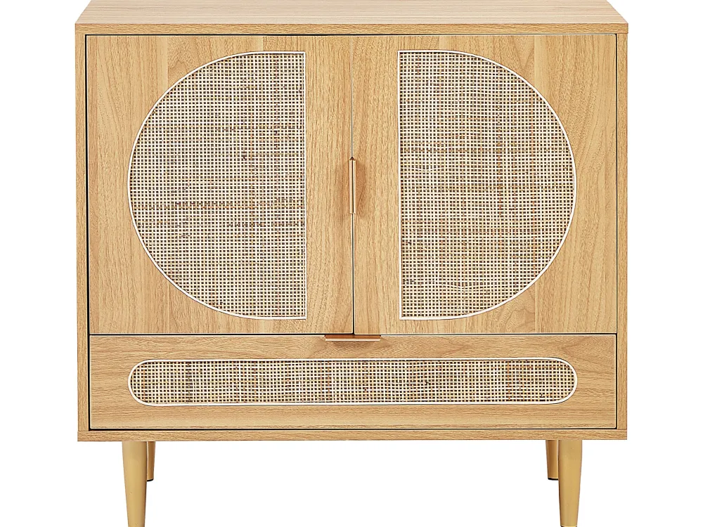 Fashion Beliani Senkki 2 Ovea Laatikko Vaalea Puu Potosi