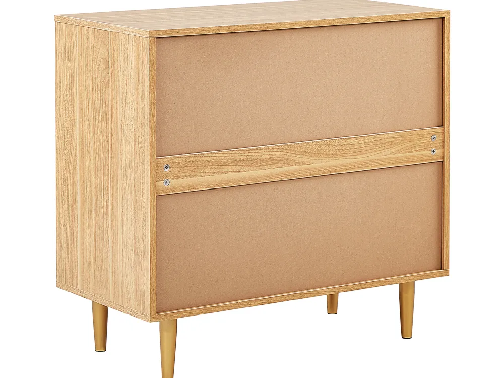 Fashion Beliani Senkki 2 Ovea Laatikko Vaalea Puu Potosi