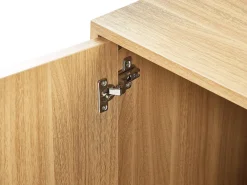 Fashion Beliani Senkki 2 Ovea Laatikko Vaalea Puu Potosi