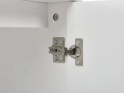 Säilytys<Beliani Senkki 2 Ovea Valkoinen/Vaalea Puu Alaska