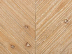 Säilytys<Beliani Senkki 2 Ovea Valkoinen/Vaalea Puu Alaska