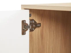 Säilytys<Beliani Senkki Laatikko 2 Ovea Vaalea Puu/Valkoinen Itaca