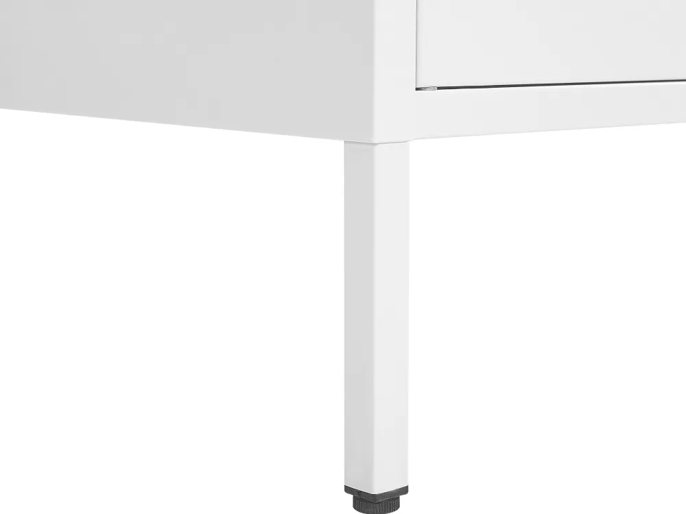 Säilytys<Beliani Senkki Teras 2 Ovea 3 Hyllya Valkoinen Wakatipu