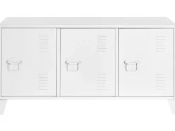 Säilytys<Beliani Senkki Teras 3 Ovea 2 Hyllya Valkoinen Cardiff