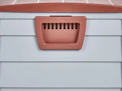 Online Beliani Säilytyslaatikko Puutarhaan 112X50 Cm Beige/Ruskea Locarno